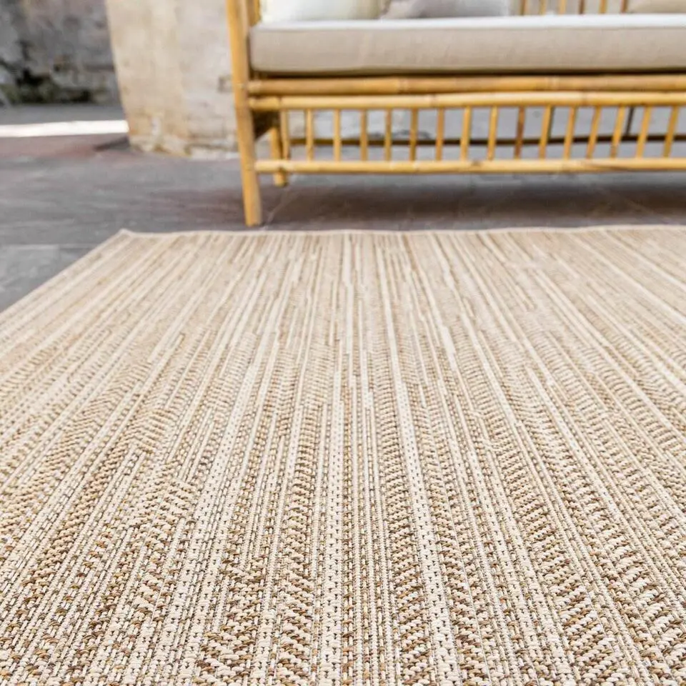 Interieur05 buitenkleed jute outdoor beige/bruin - 290 x 200 cm