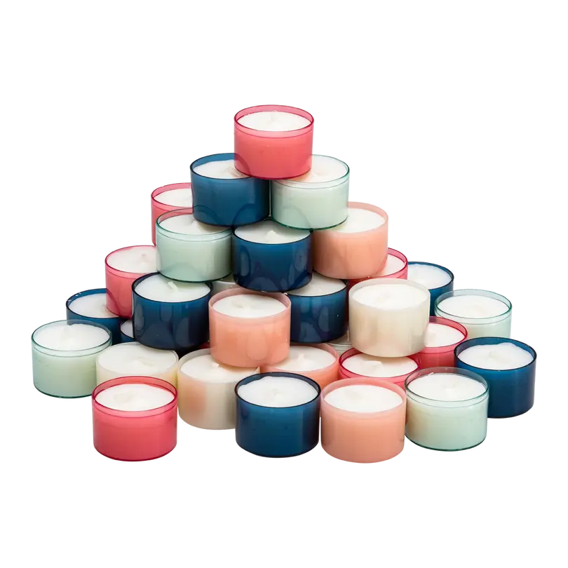 Teelicht 40er-Set Colorlights