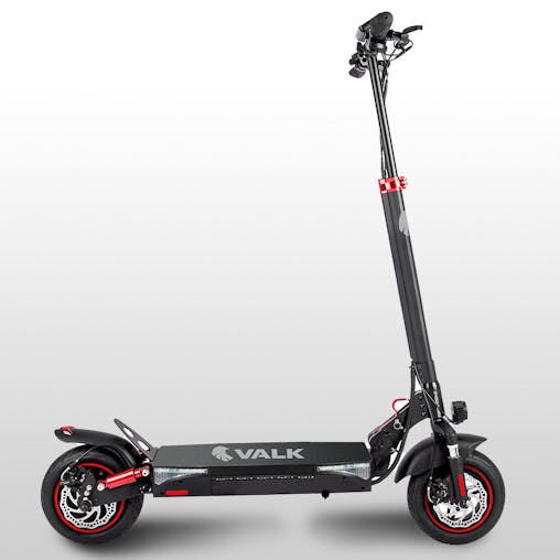 NNEMB Fusion 7 Electric Scooter with Seat option 800W 48V 13Ah Lithium 50km Range Quad Shocks 10 inch Tyres