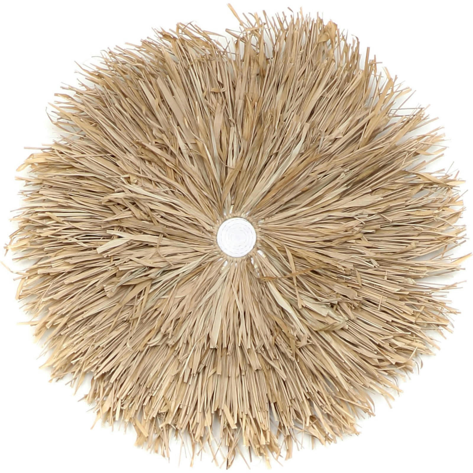 BALI BAZAR - déco murale Raphia Bois clair