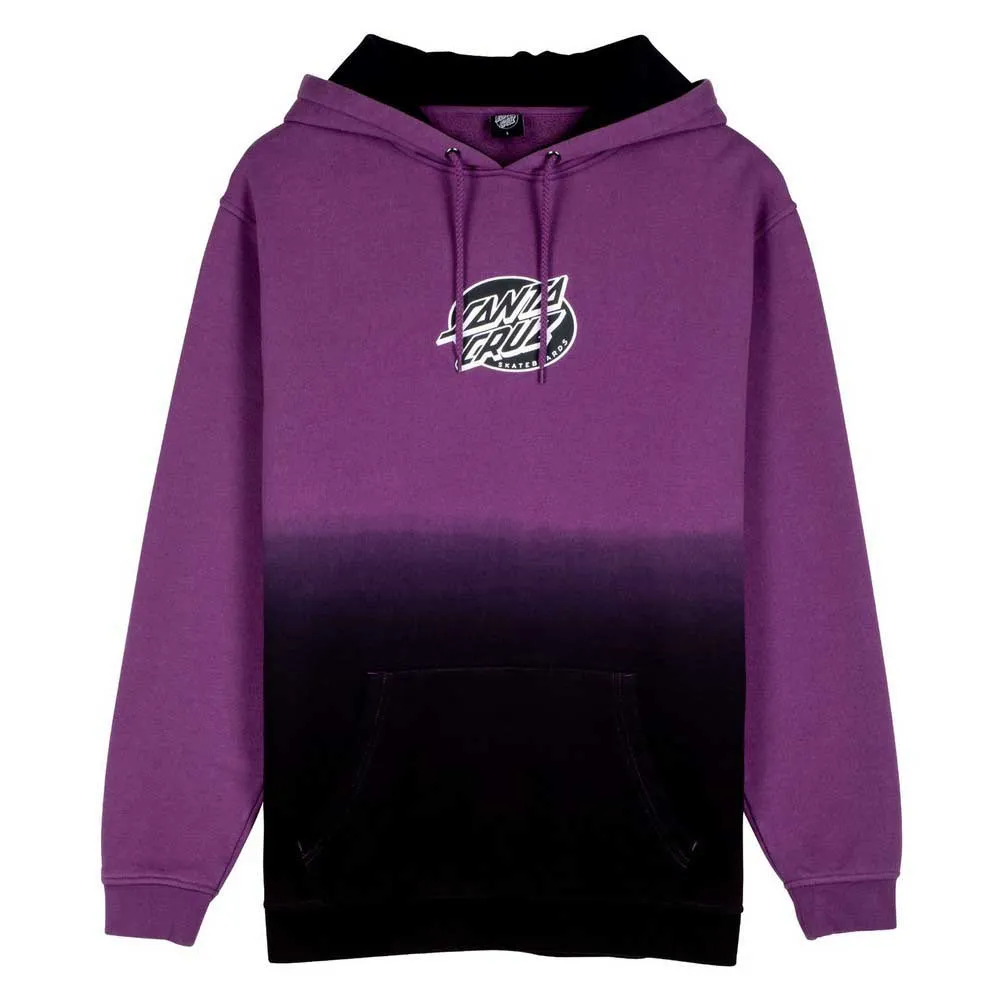Santa Cruz Mono lined oval dot front hoodie
