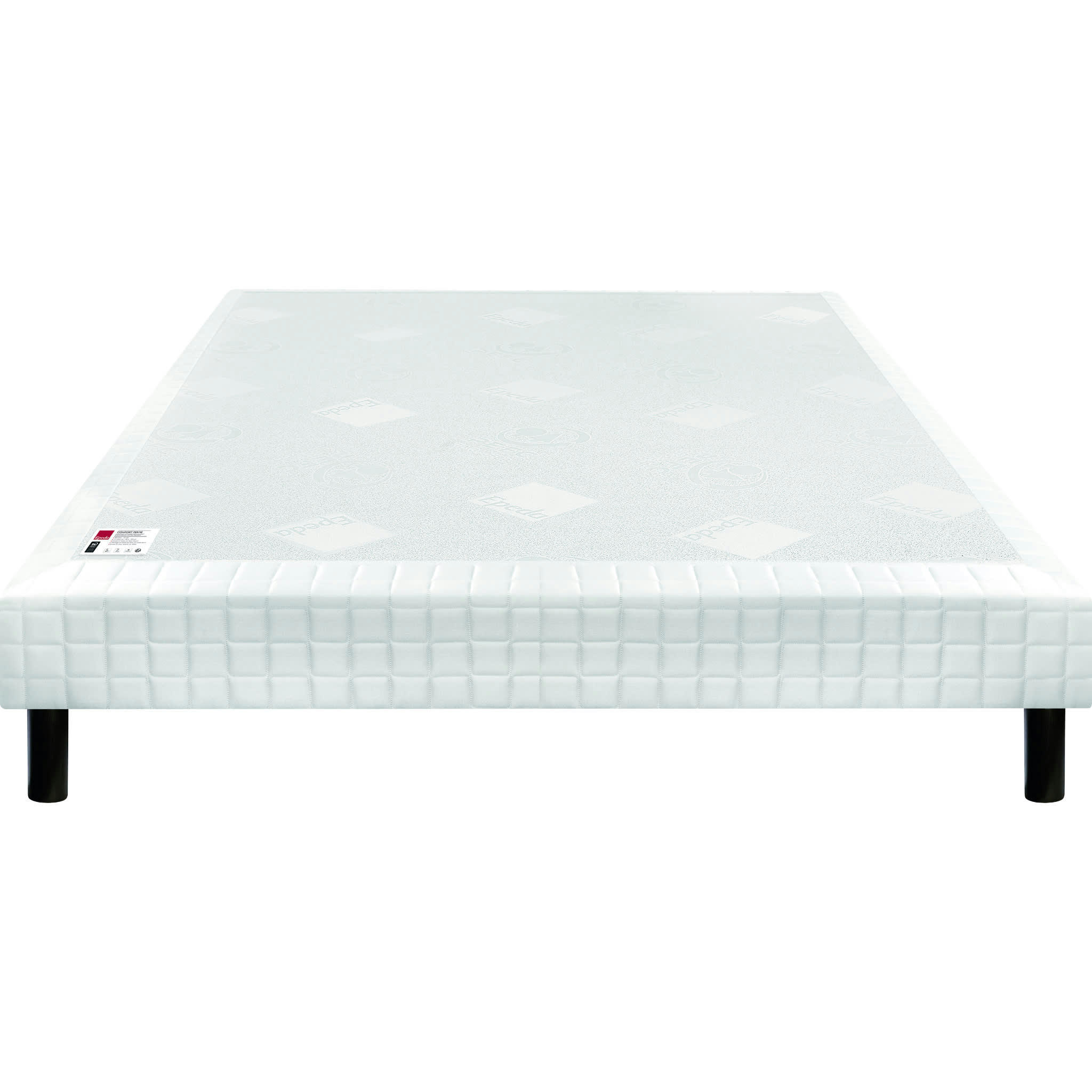 - Sommier confort ferme écru 15 cm 150x190