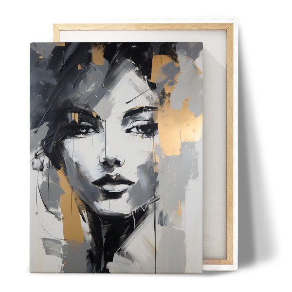 Obraz Do Salonu TWARZ Portret Abstrakcja 20x30cm