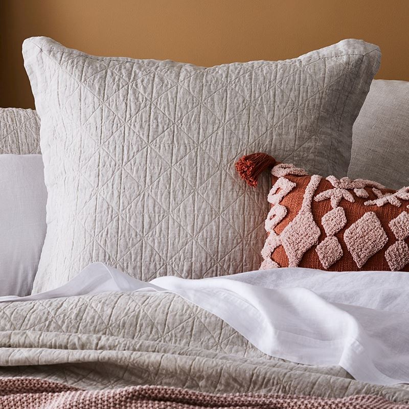 Vintage Washed Linen Coverlet Linen Separates