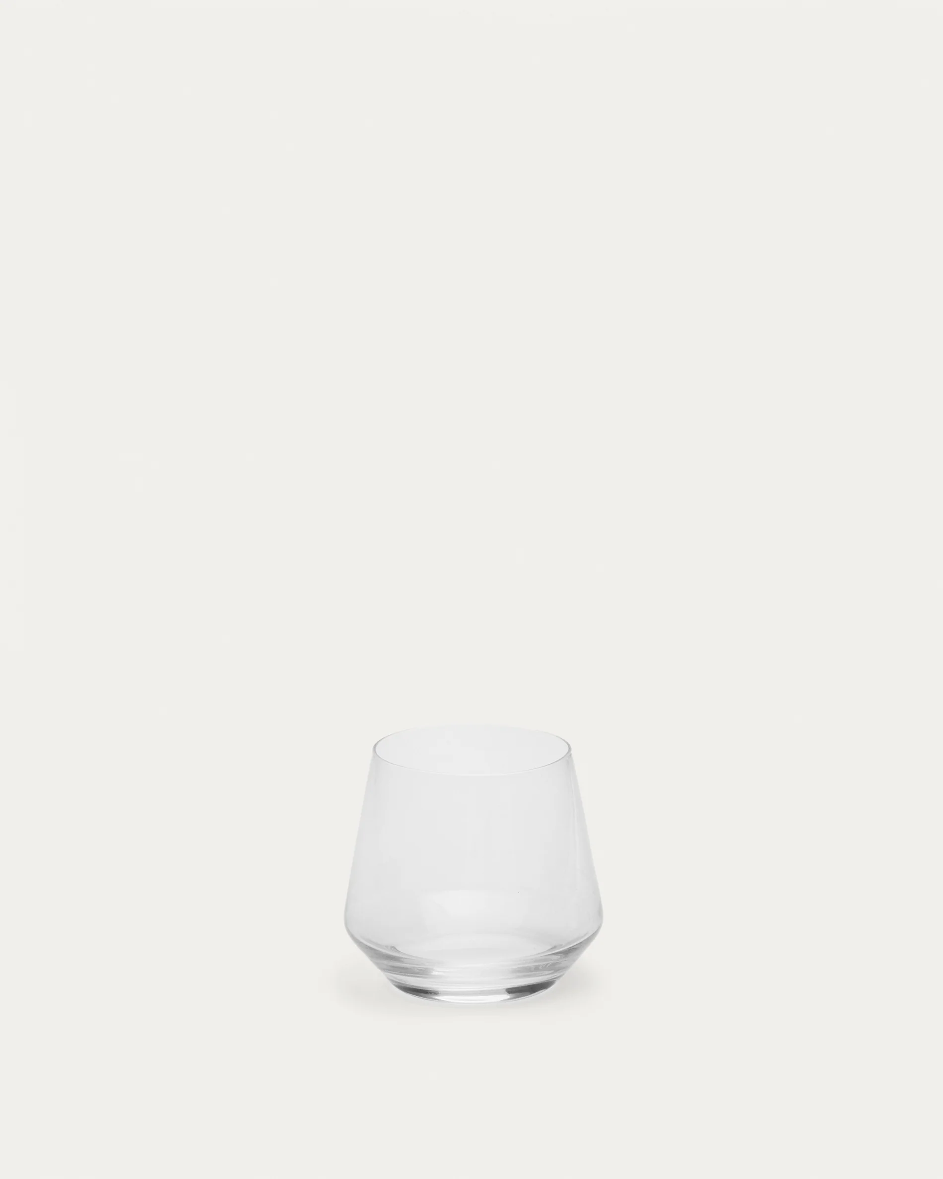 Kiro transparent glass cup, 40 cl