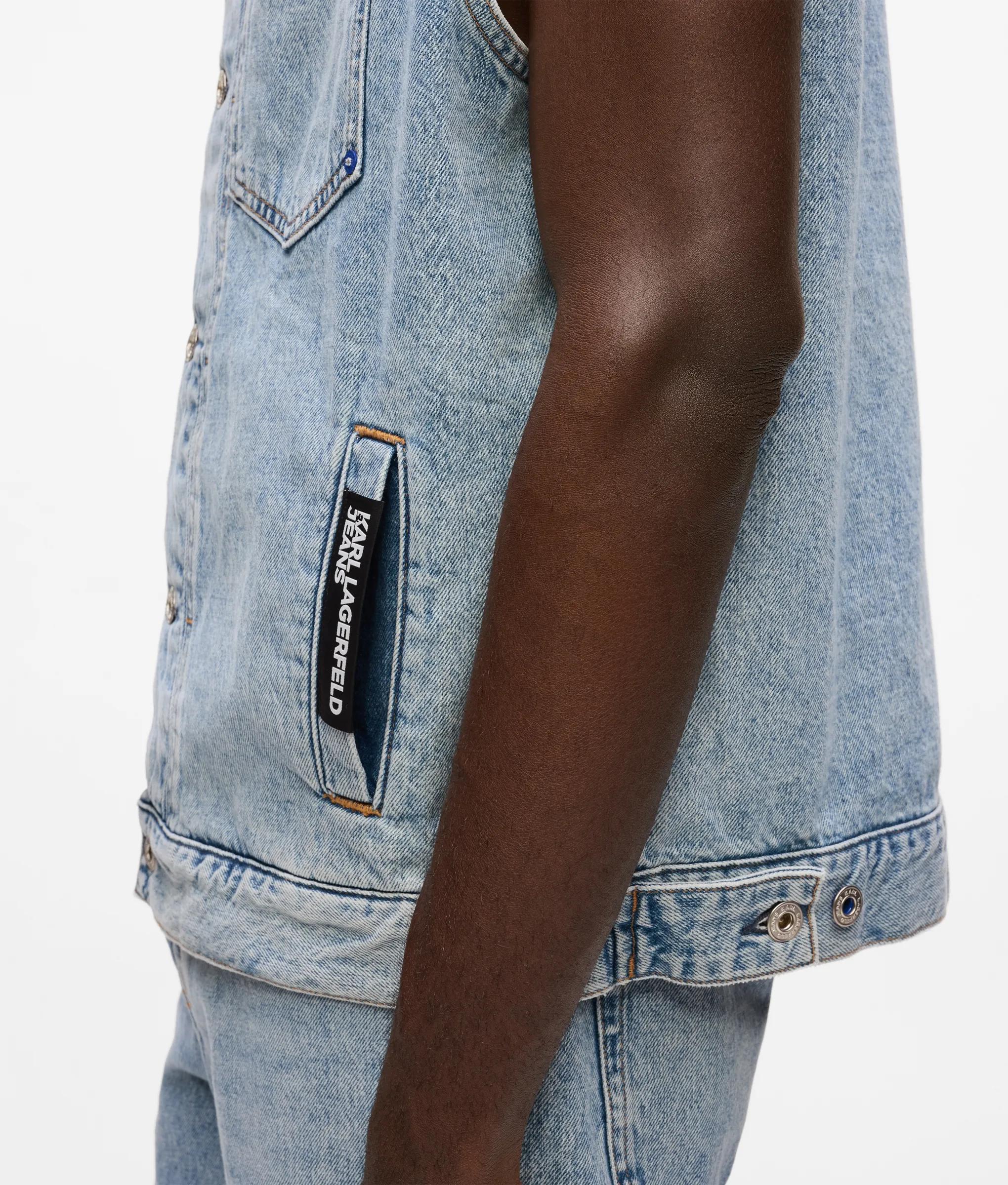 Gilet décontracté en denim