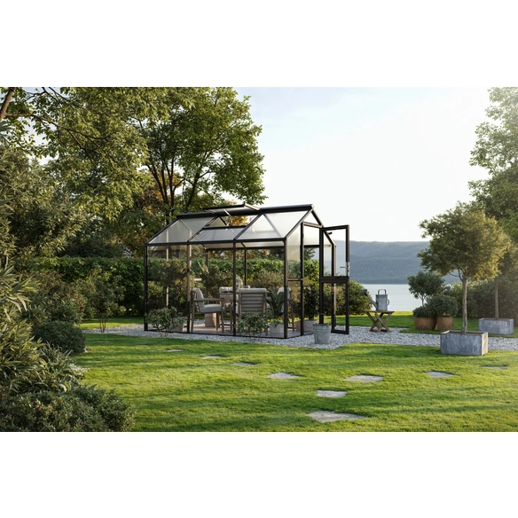 Gewächshaus »Galant«, BxLxH: 2,16 x 3,08 x 2,38 m, 6,65 m², abschließbar