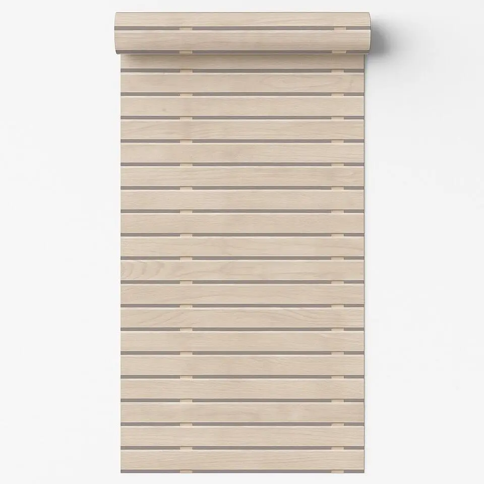 Dutch Wallcoverings Vliesbehang Artifice planken - beige - 10,05m x 53cm