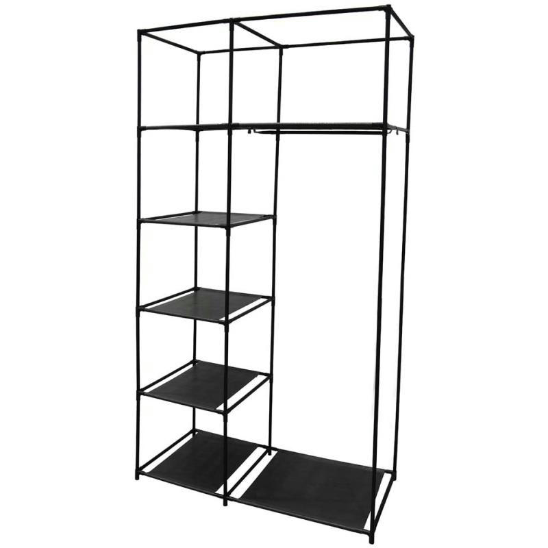- Structure armoire 5 cases et 1 penderie