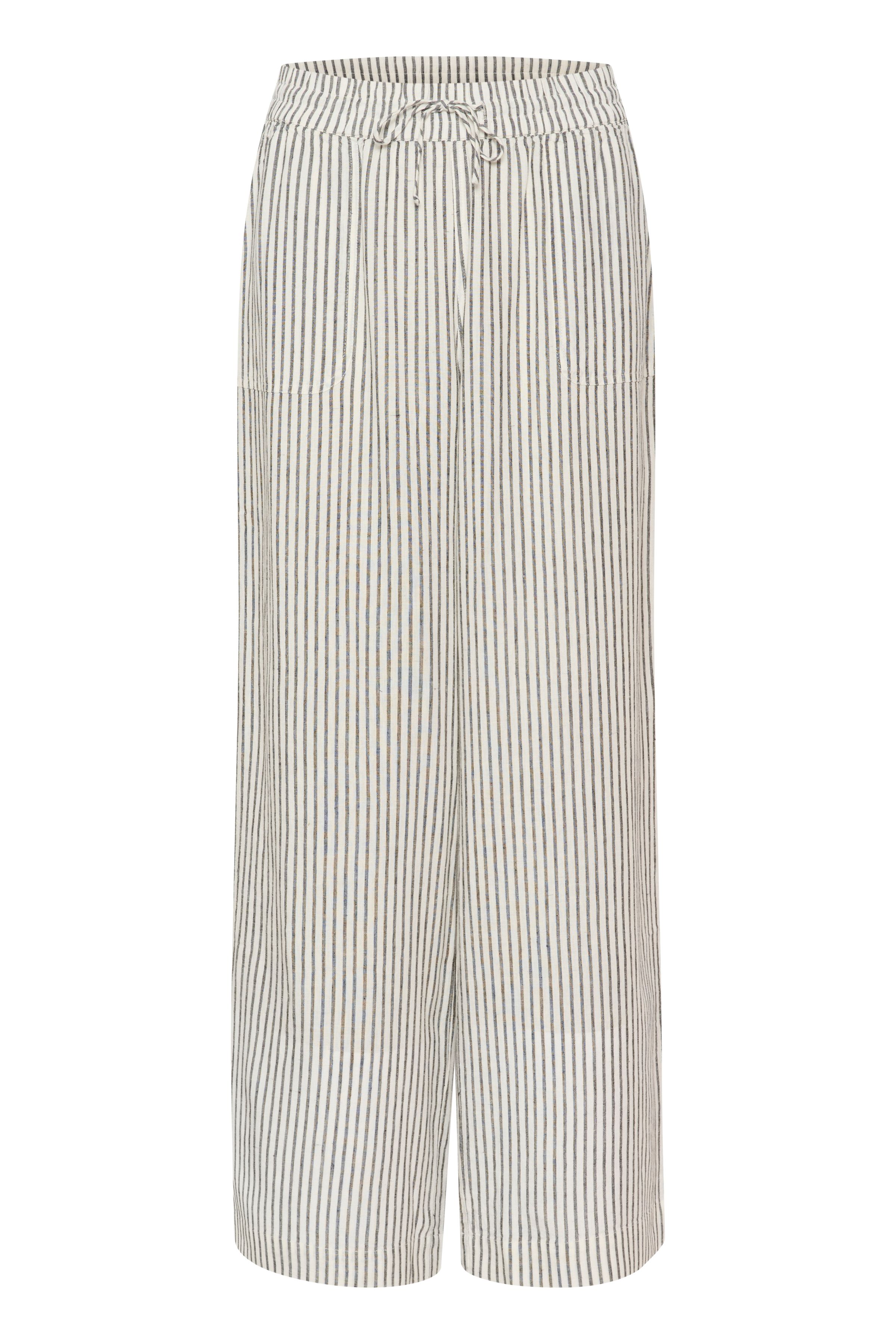 Kaffe Milia Elastic Waist Wide Leg Trousers