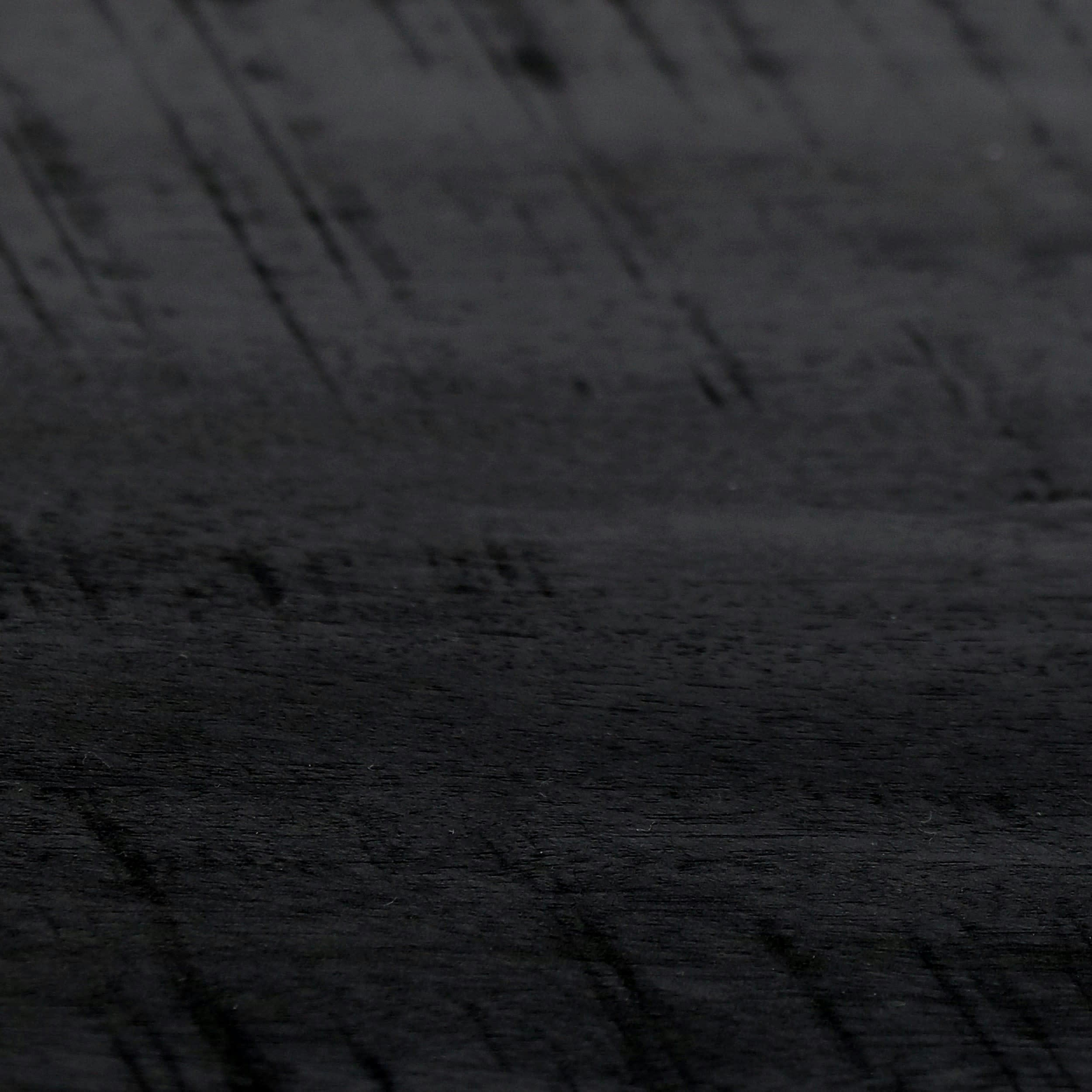 OHIO - Table à dîner 6 places en bois noir