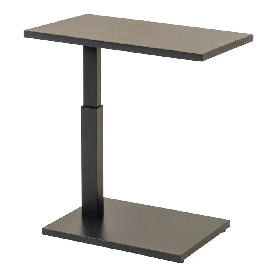 Les - Geneva bijzettafel verstelbaar - matt antraciet