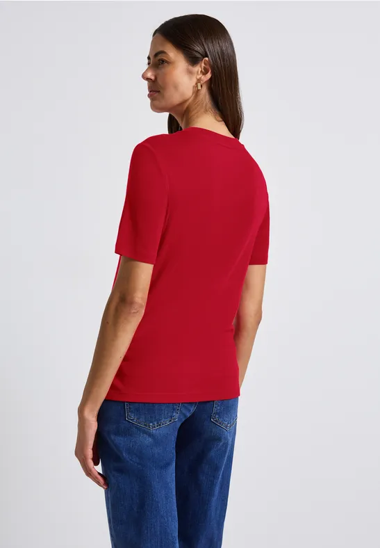 Basic Shirt mit Turtleneck