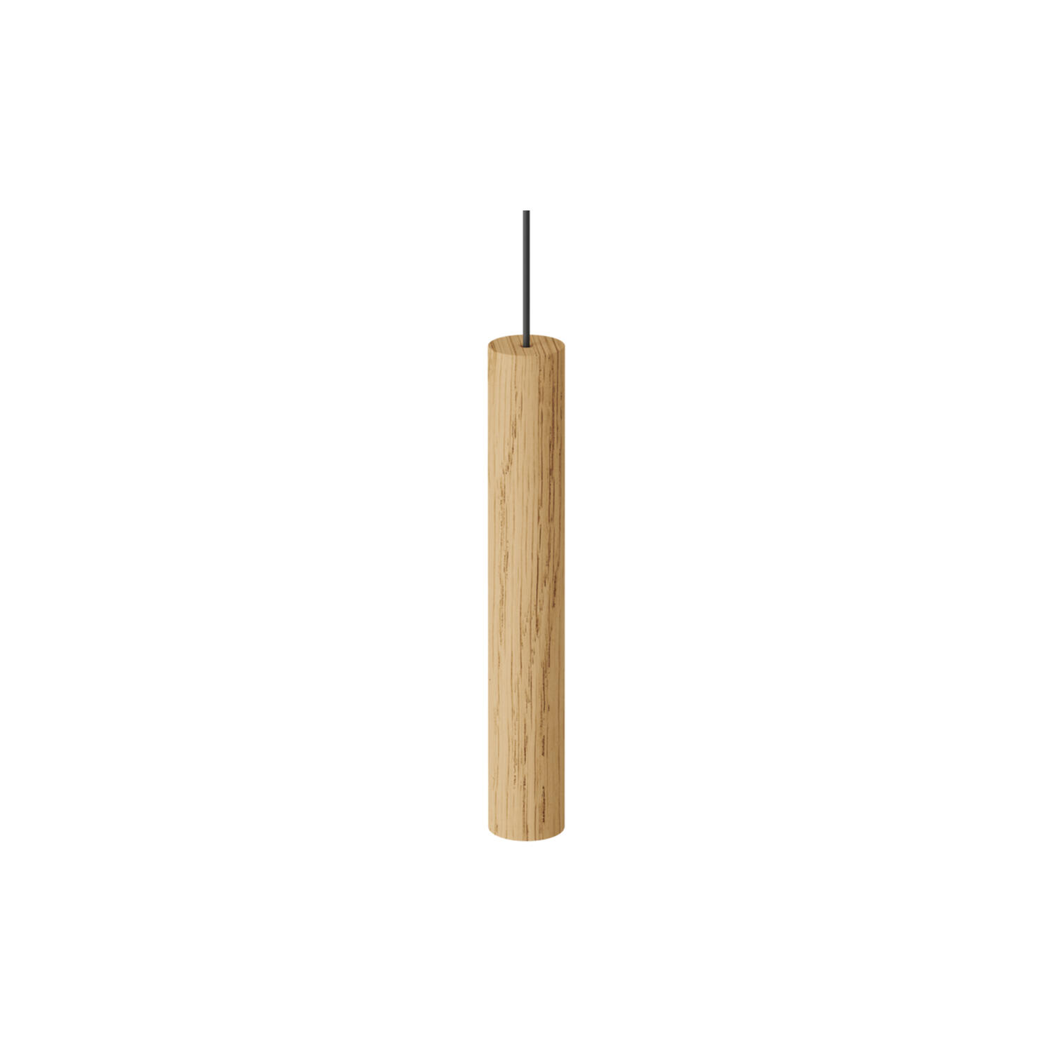 Chimes Short Pendant, oak