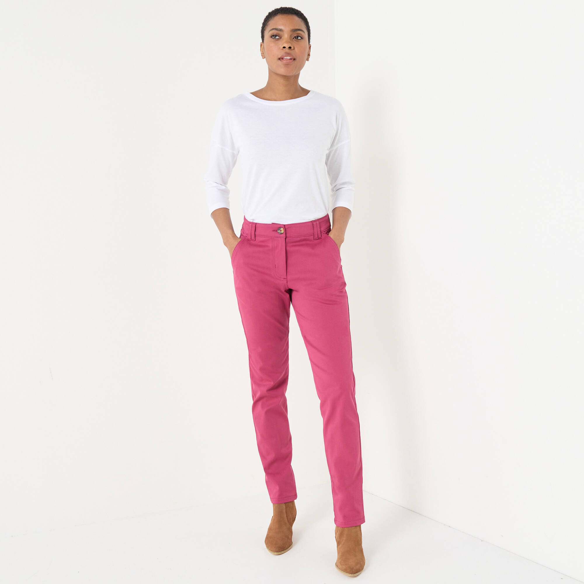 Pantalon chino stretch