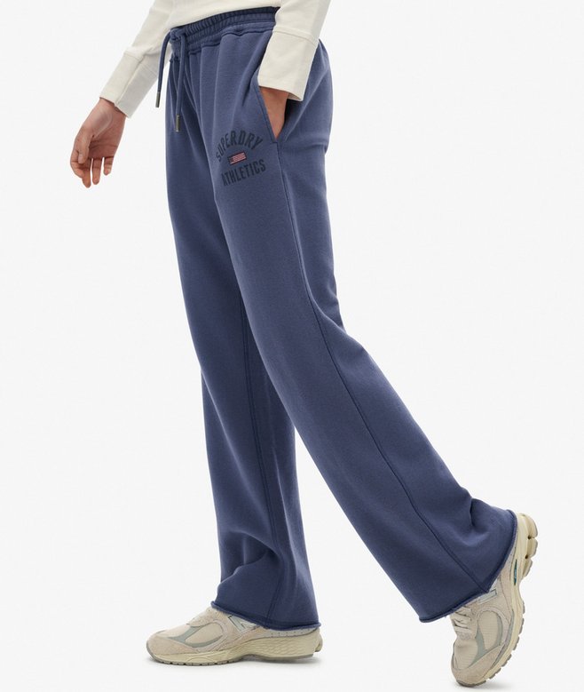 Athletic Print Flare Joggers