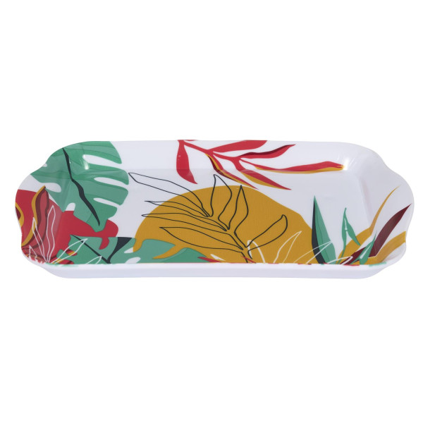 Taca do serwowania paradise exotic 21x14 cm egzotyczny wzór