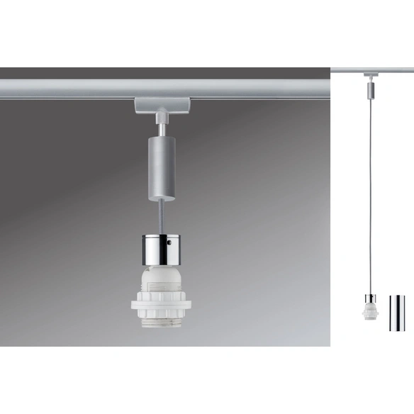 Pendelleuchte »Urail 2Easy Basic«, Metall, chromfarben