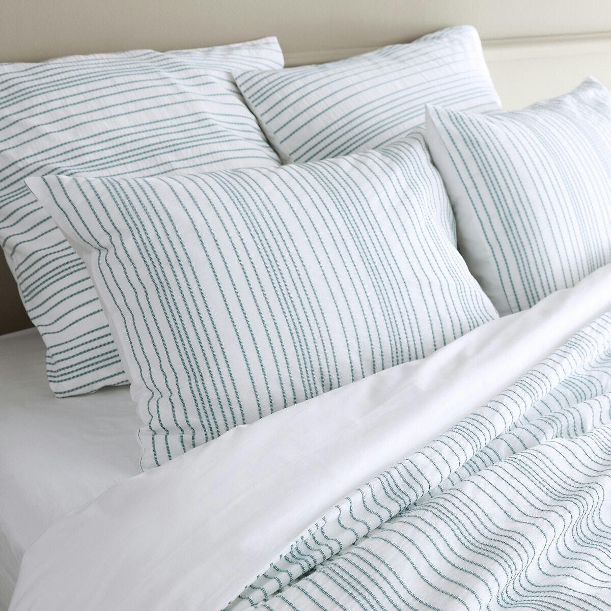 Housse de couette en percale de coton lavée, Roma