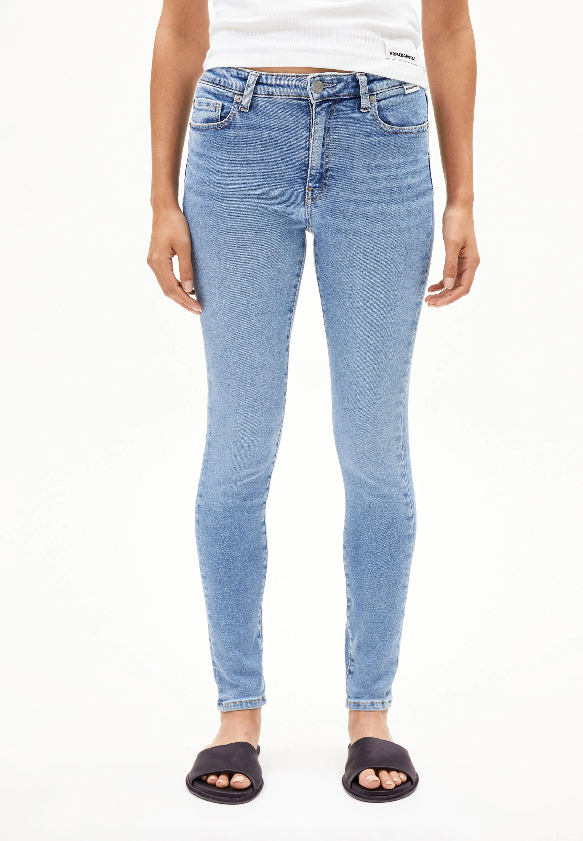 TILLAA MID WAIST SKINNY JEANS