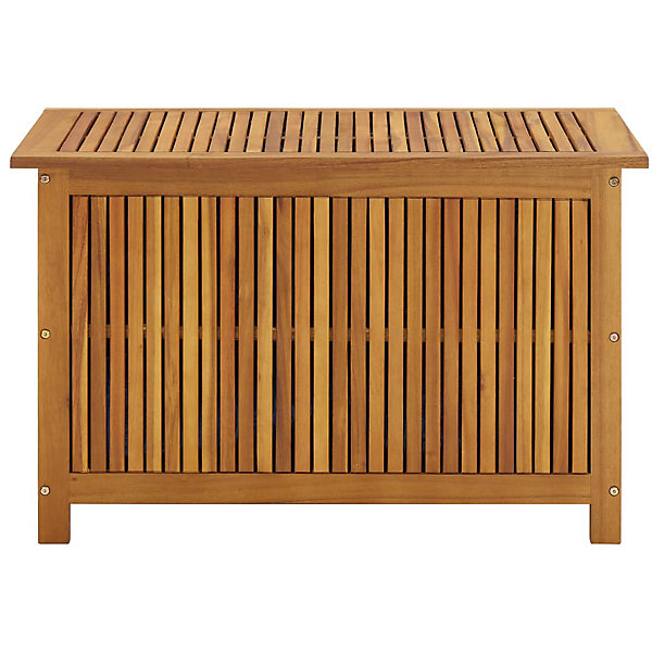 Coffre boîte meuble de jardin rangement bois Helloshop26