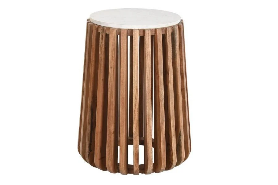 Stolik kawowy okrągły 47 cm MARMARO-I