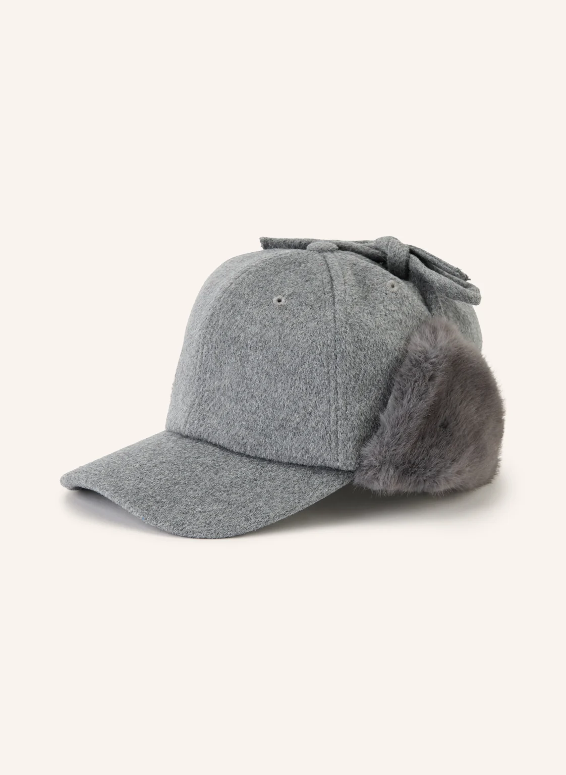 BY MALENE BIRGER Cap TANNA mit Kunstfell