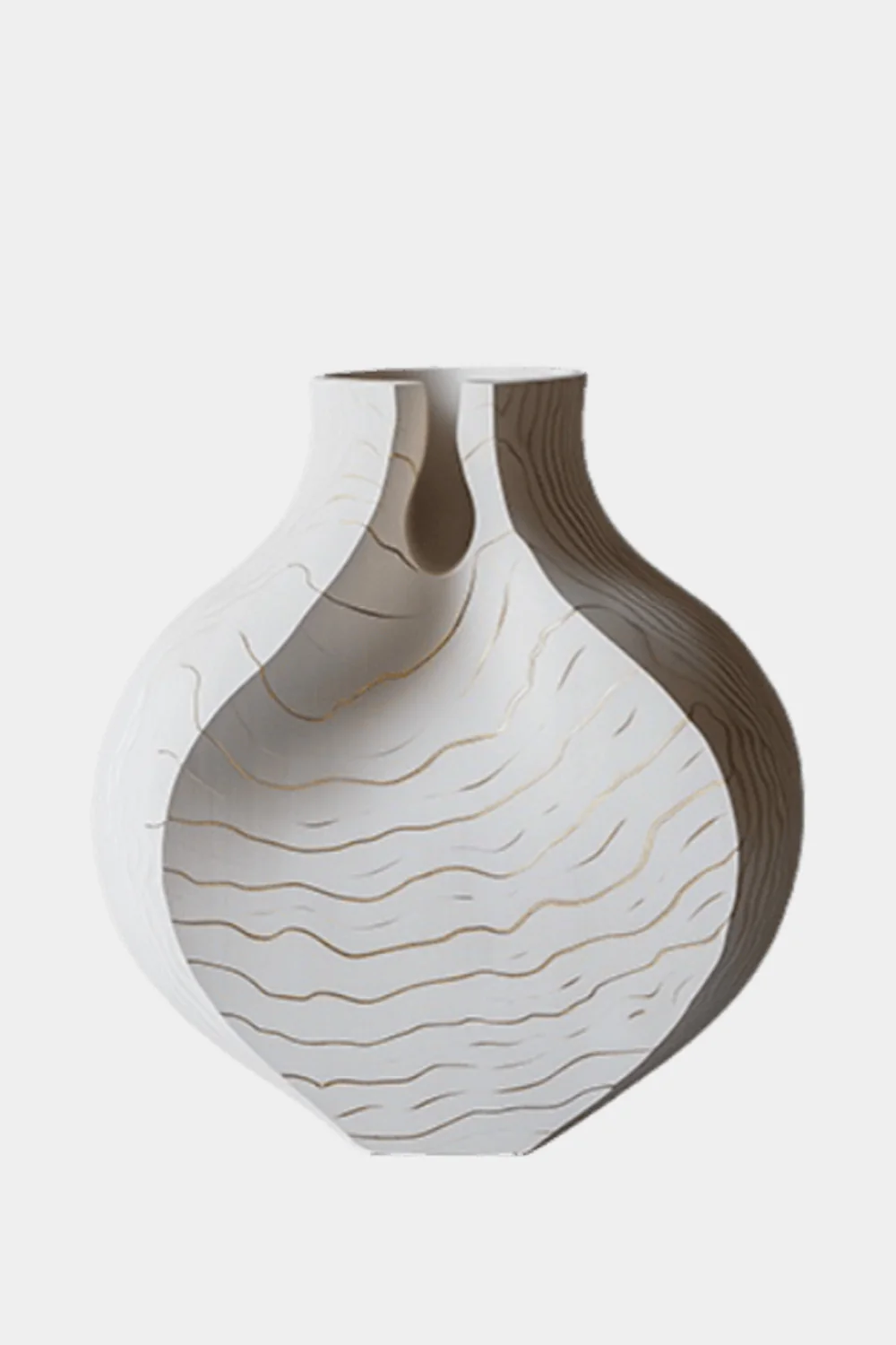 Vase Wood Sculpture #WG036