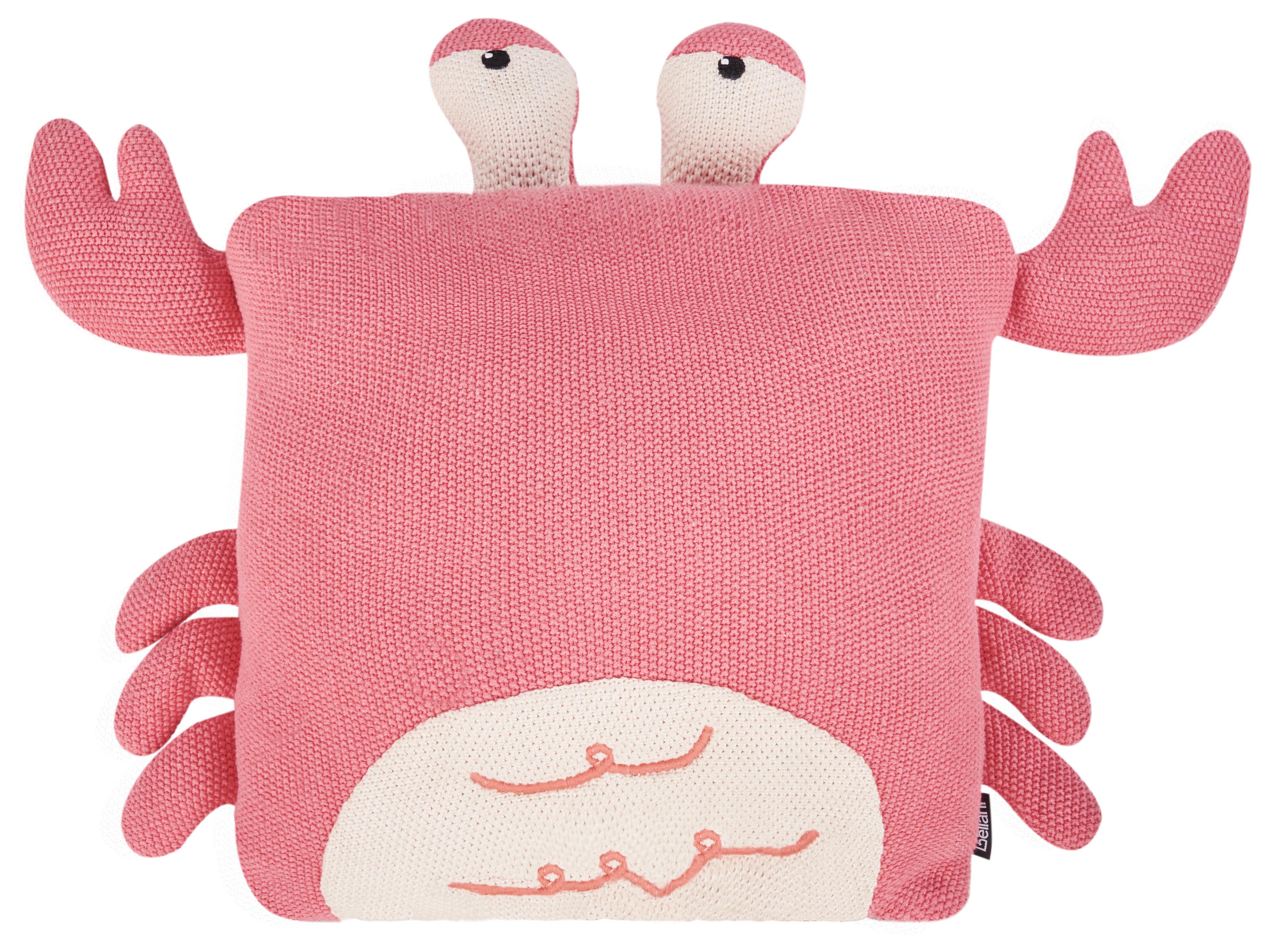 Set of 2 Decorative Cushions JARGALLI Cotton 35 x 35 cm Pink Crab