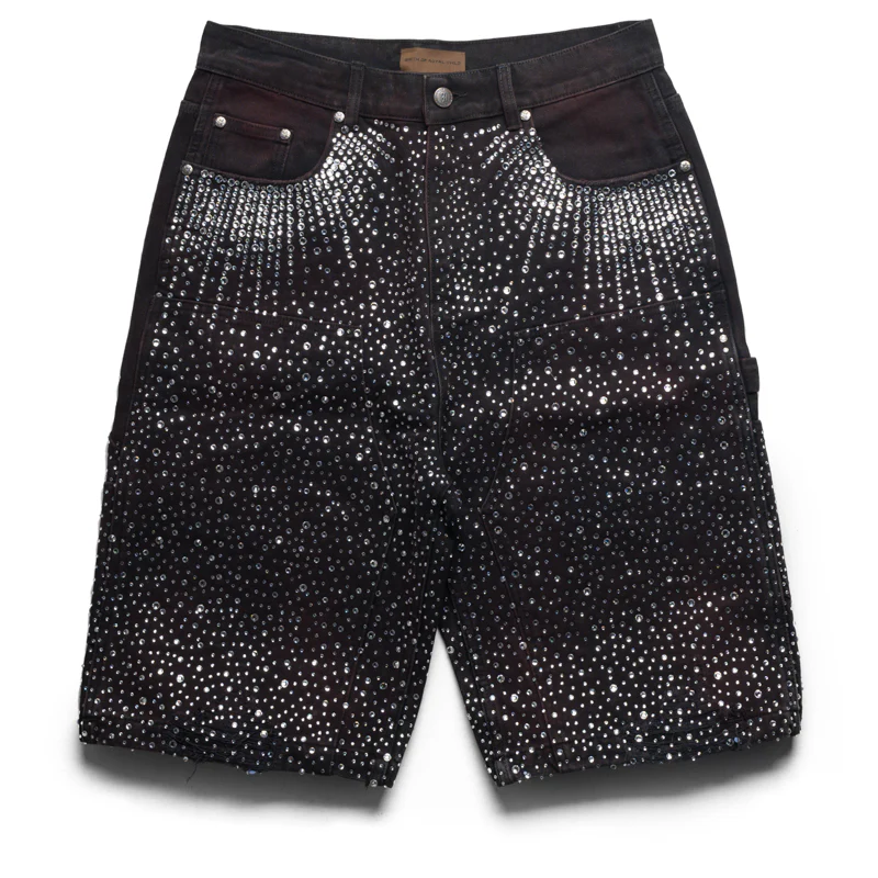 Birth Of Royal Child Redial 20K Diamond Shorts - Washed Black