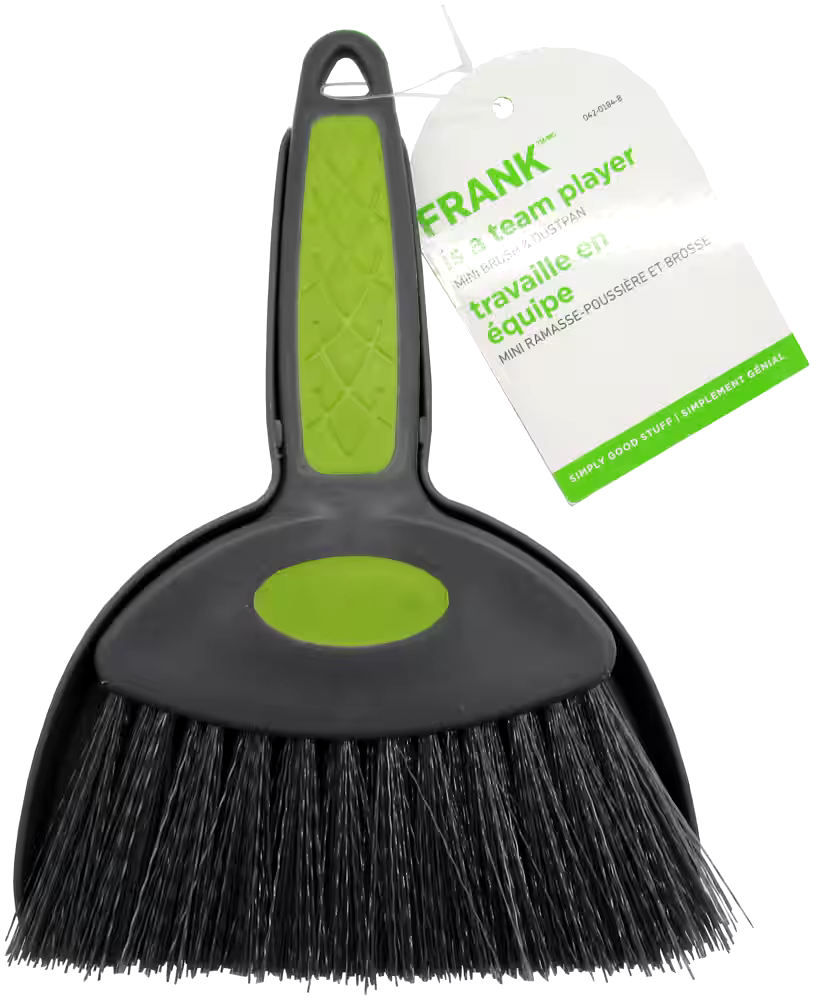 FRANK Mini Dustpan & Cleaning Brush Set