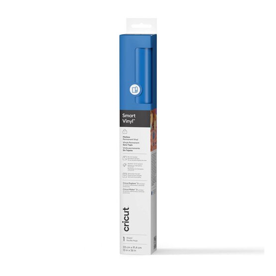 Cricut Ocean Permanent Smart Vinyl 13 x 36 Inches