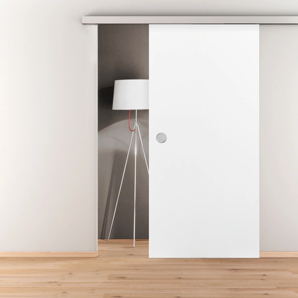 Schiebetür, NOVA 425 BIANCO, Wabe, Weisslack, B134, 935x2058x39mm