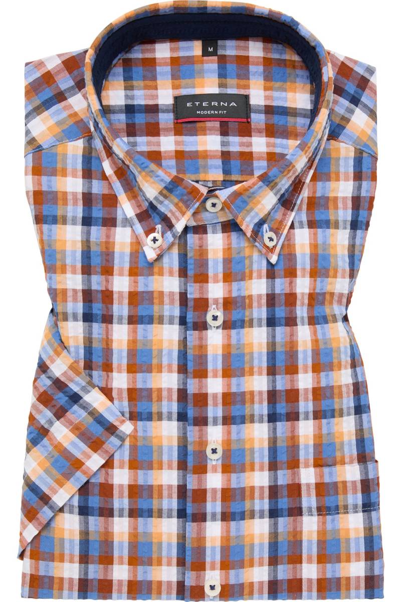 ETERNA Modern Fit Hemd melba, Kariert