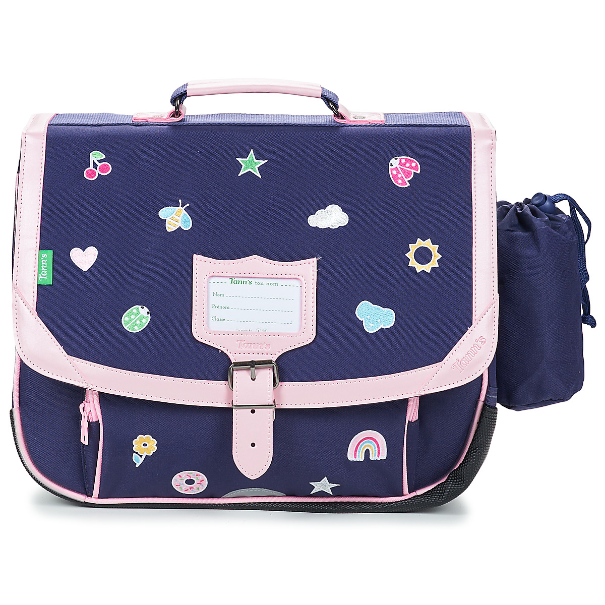 Tann's - JOY CARTABLE 38 CM POCHE GOURDE - Marine