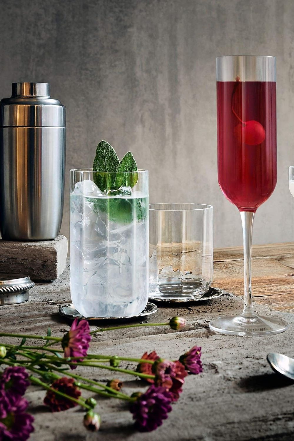 Meyer Set of 4 Jazz Hi-Ball Glasses 450ml - Clear
