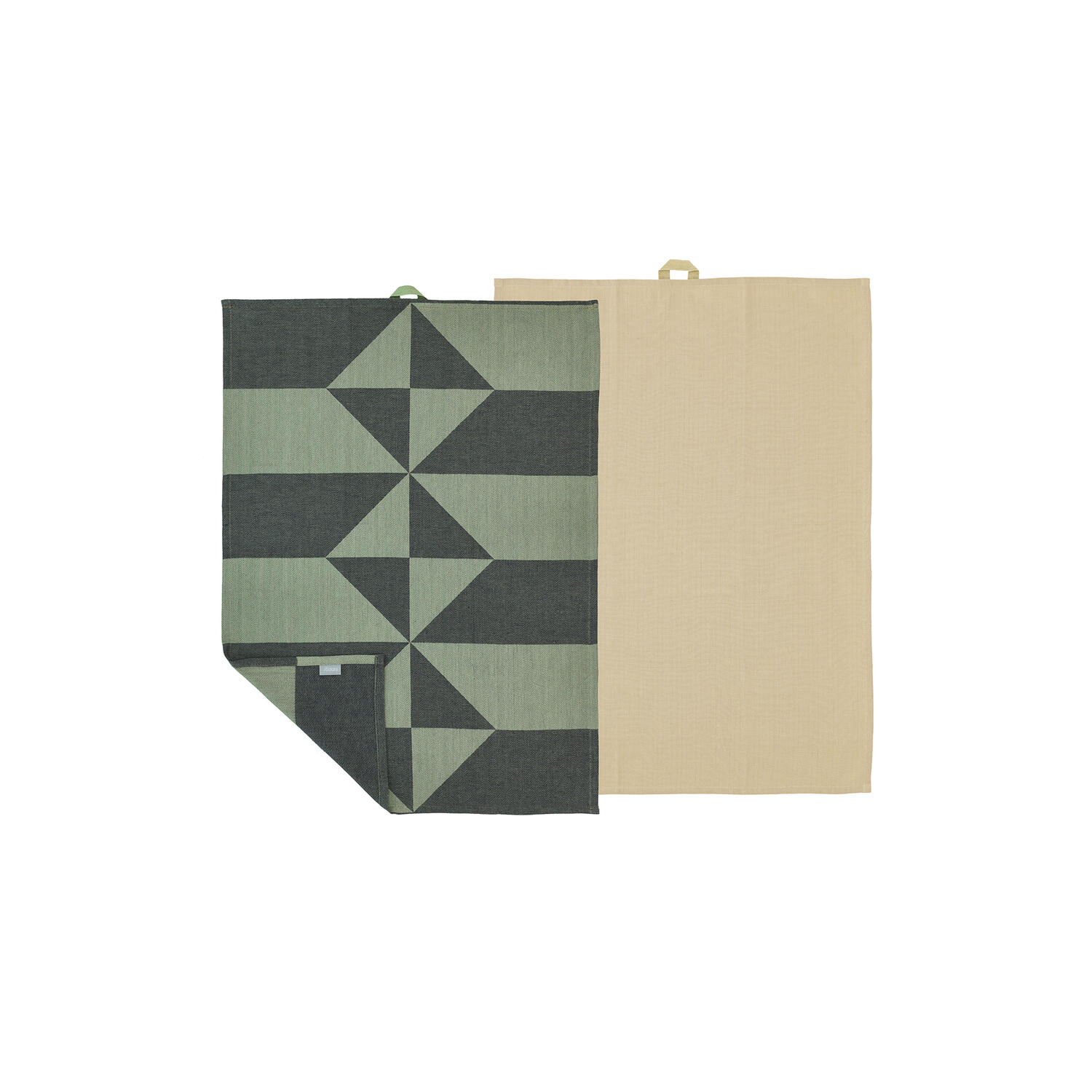 Twist viskestykke, hedge green