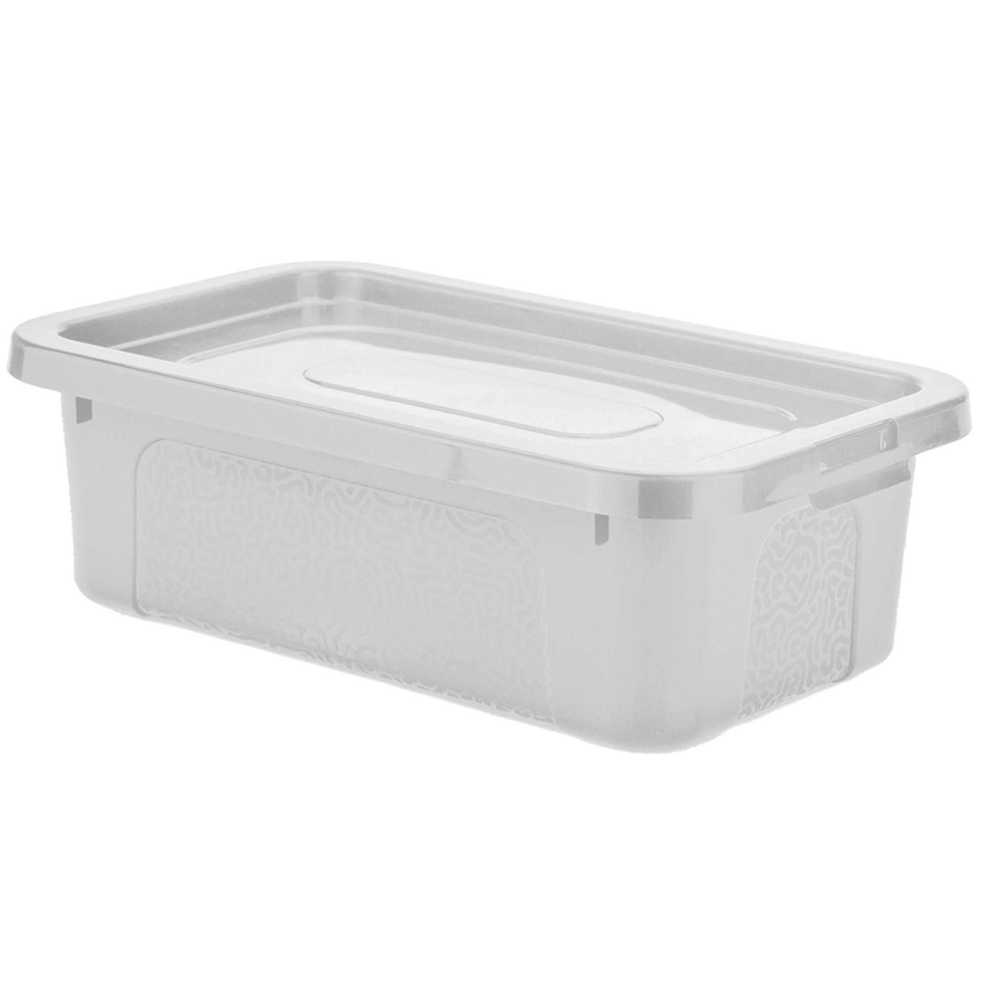 Pojemnik Pudło Plastikowe Z Pokrywą Zamykane 4,5 L