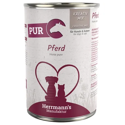 Herrmann's Creative Mix Pure Meat / Organic Pure Meat 6 x 400g