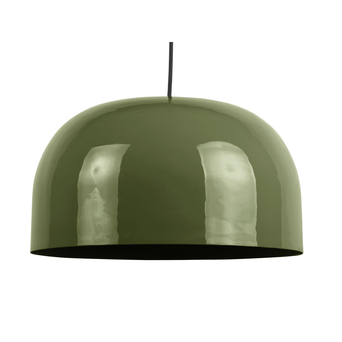 Leitmotiv hanglamp Dome - groen - Ø40cm