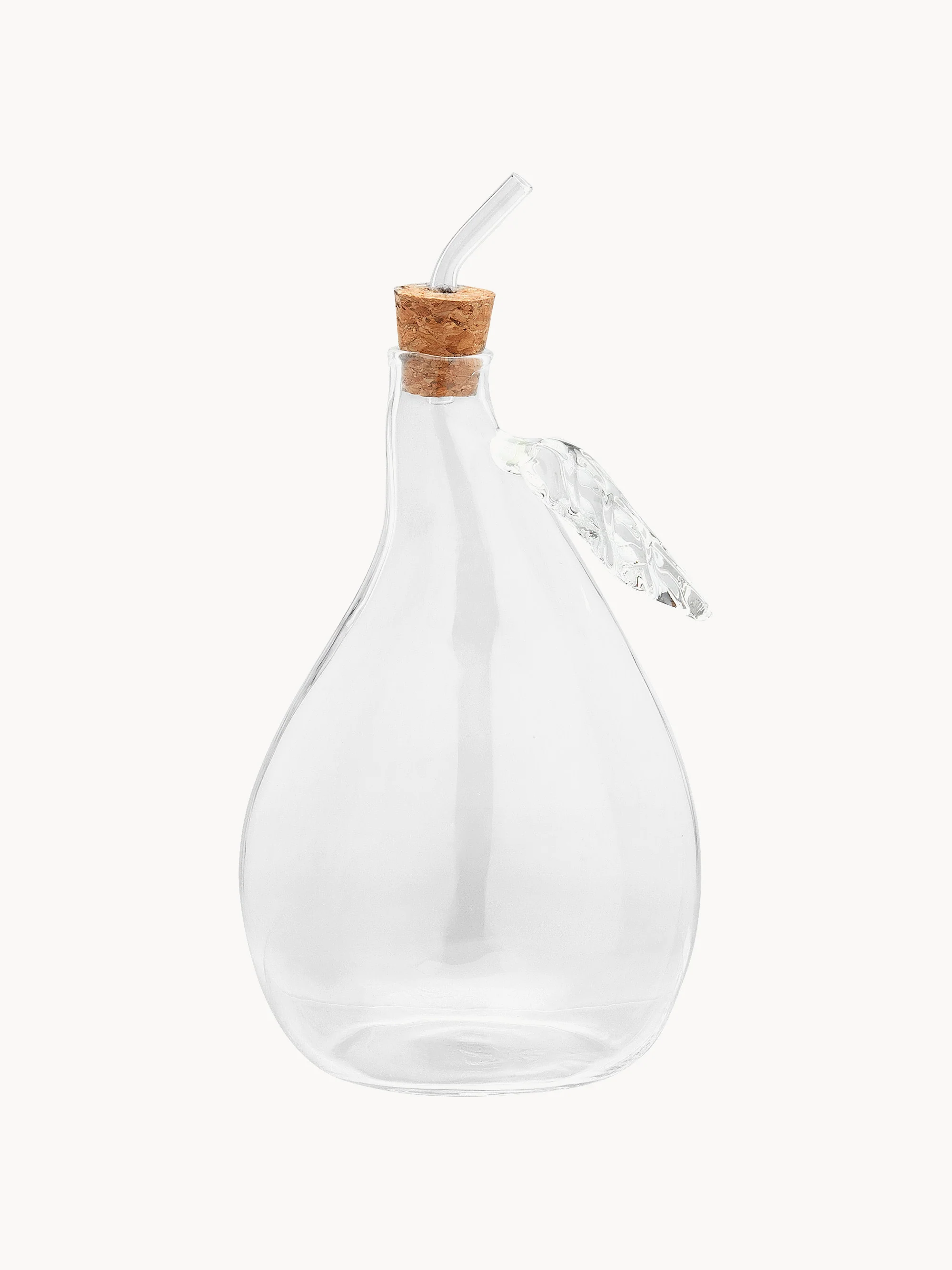 ölflasche Pear aus Borosilikatglas