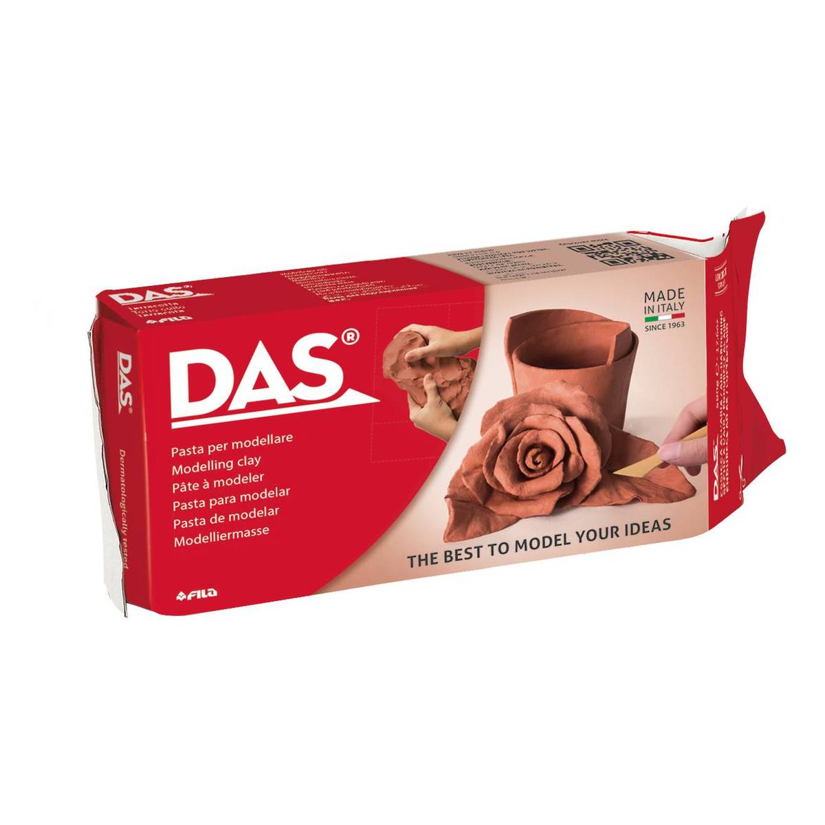 DAS Terracotta Air Drying Modelling Clay 1kg