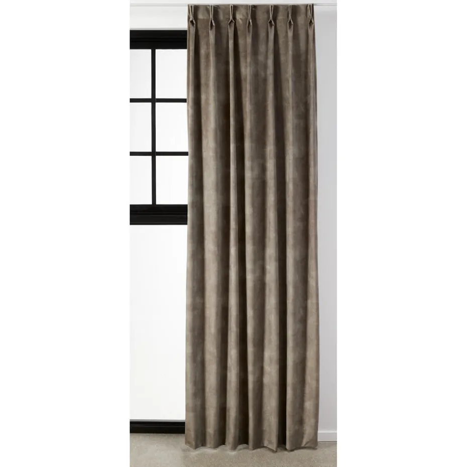 Kwantum Vouwgordijnen | Gordijnen | Gordijn Rosy  Taupe