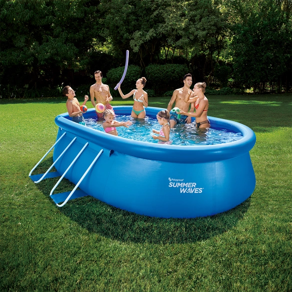 Pool »Quick Set«, blau, BxHxL: 305 x 107 x 457 cm