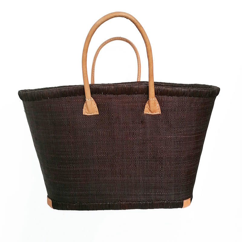 MORONDOVA - Panier rabane Morondova chocolat taille M