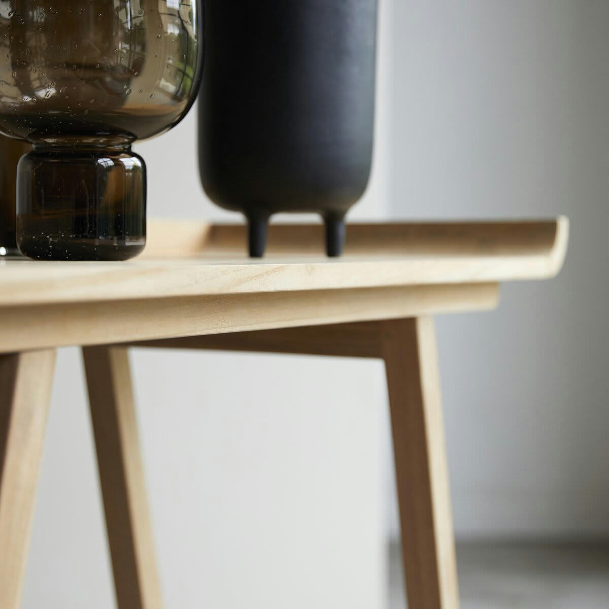 PAMPA - Console haute en teck massif