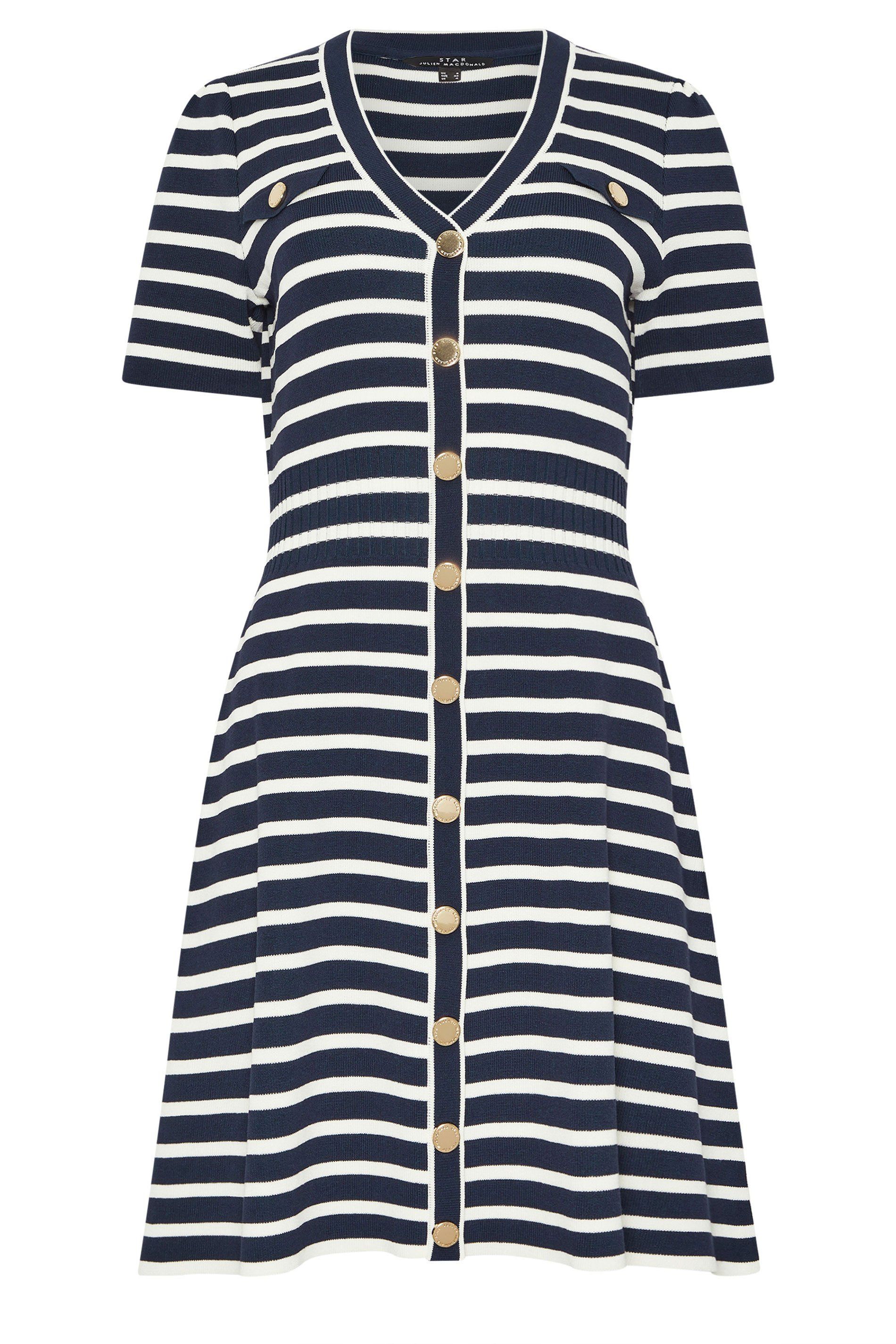 Star by Julien Macdonald Stripe Knitted Dress