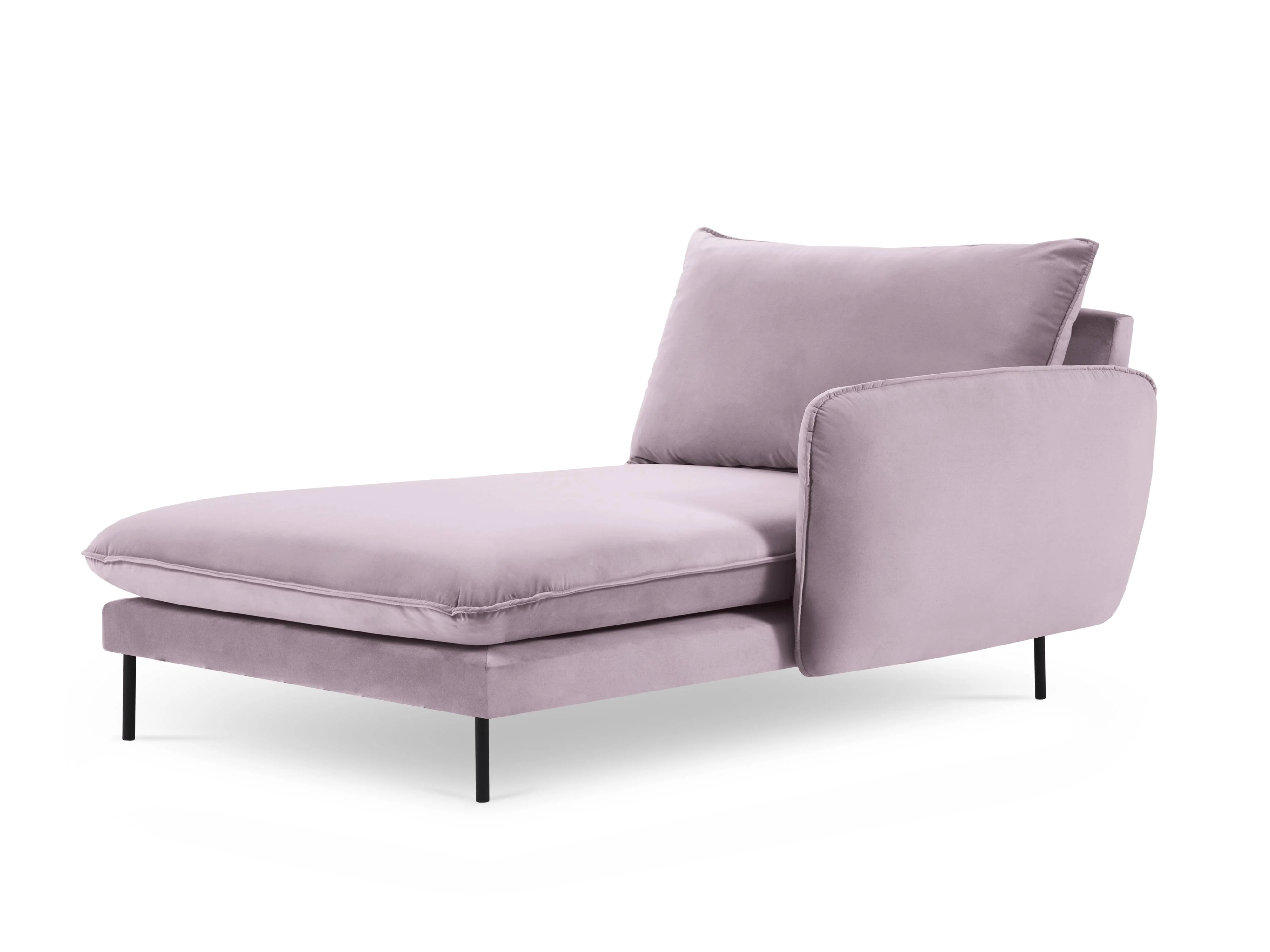 Chaise longue Vienna rechts velvet