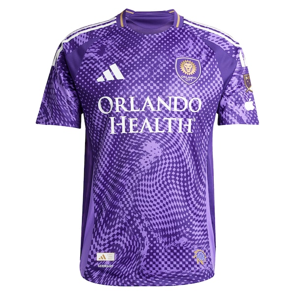 Duncan McGuire Orlando City SC adidas 2025 Perfect Storm Authentic Player Jersey - Purple