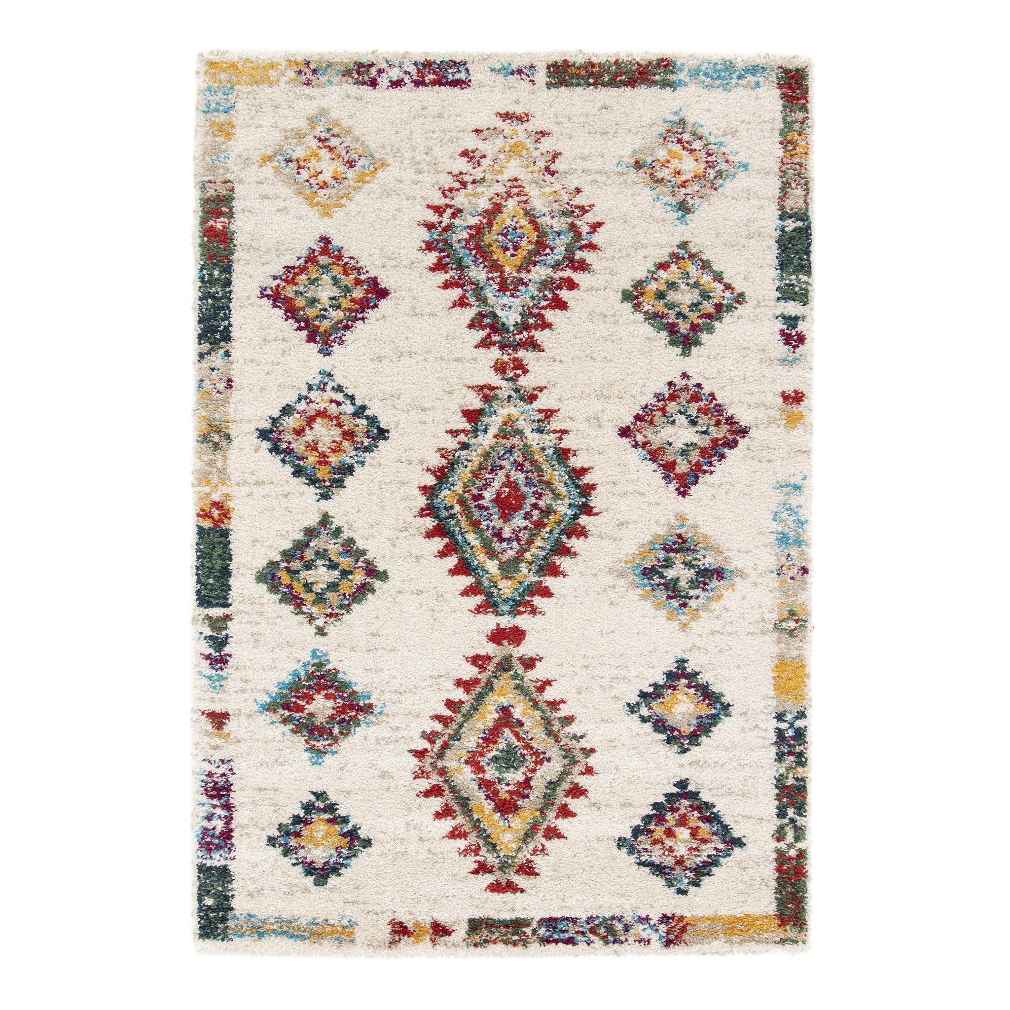 AFK Living vloerkleed Sirocco - shaggy - veelkleurig - 120 x 170 cm